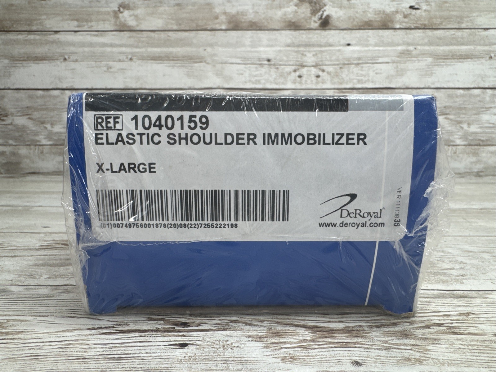 DeRoyal Elastic Shoulder Immobilizer Size: X-LARGE *1-Pack*