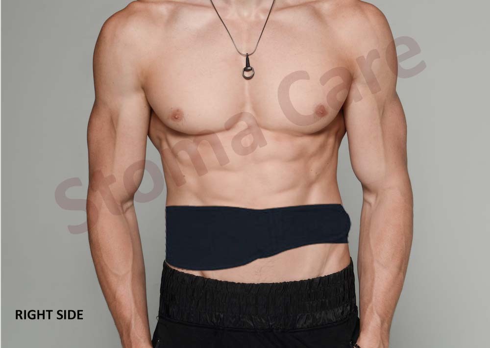 Soft Thin Neoprene Colostomy Illeostomy Belt Stoma Belt Ostomy Urostomy Bag Belt
