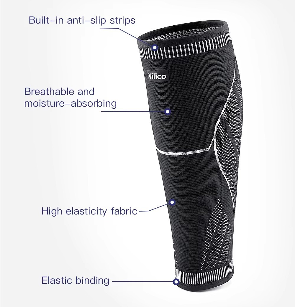 Golf Compression Sleeve Ankle Brace Leg Support Socks Foot Fasciitis Pain Relief