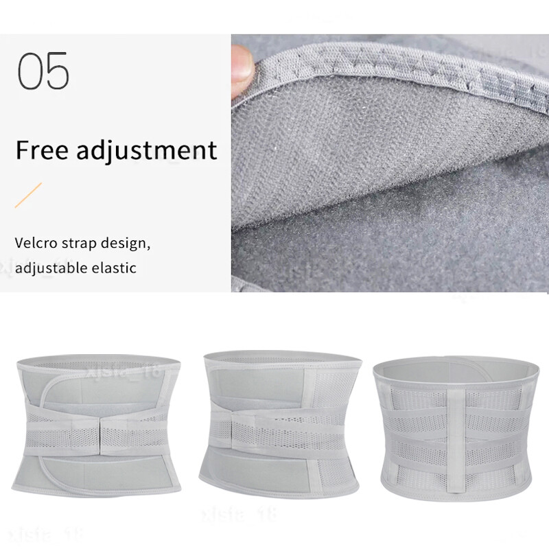 Adjustable Lumbar Support Lower Waist Back Belt Brace Pain Relief For Men &Women