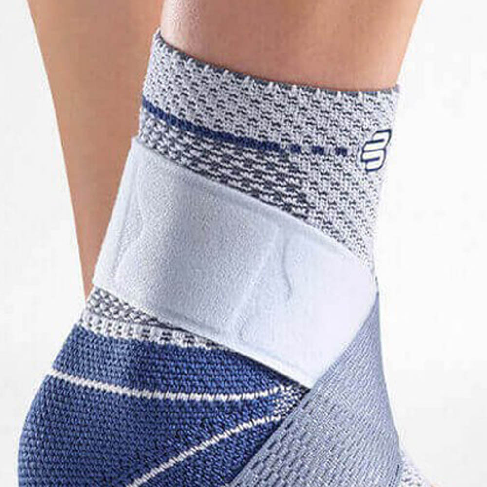 Bauerfeind Malleotrain S Right Titan Stabilizer Compression Ankle Brace Blue