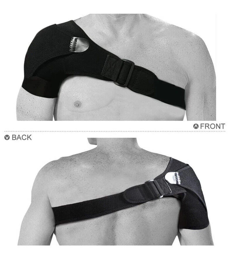 Adjustable Shoulder Brace Rotator Cuff Support Pain Relief Left/Right Sports 🩺