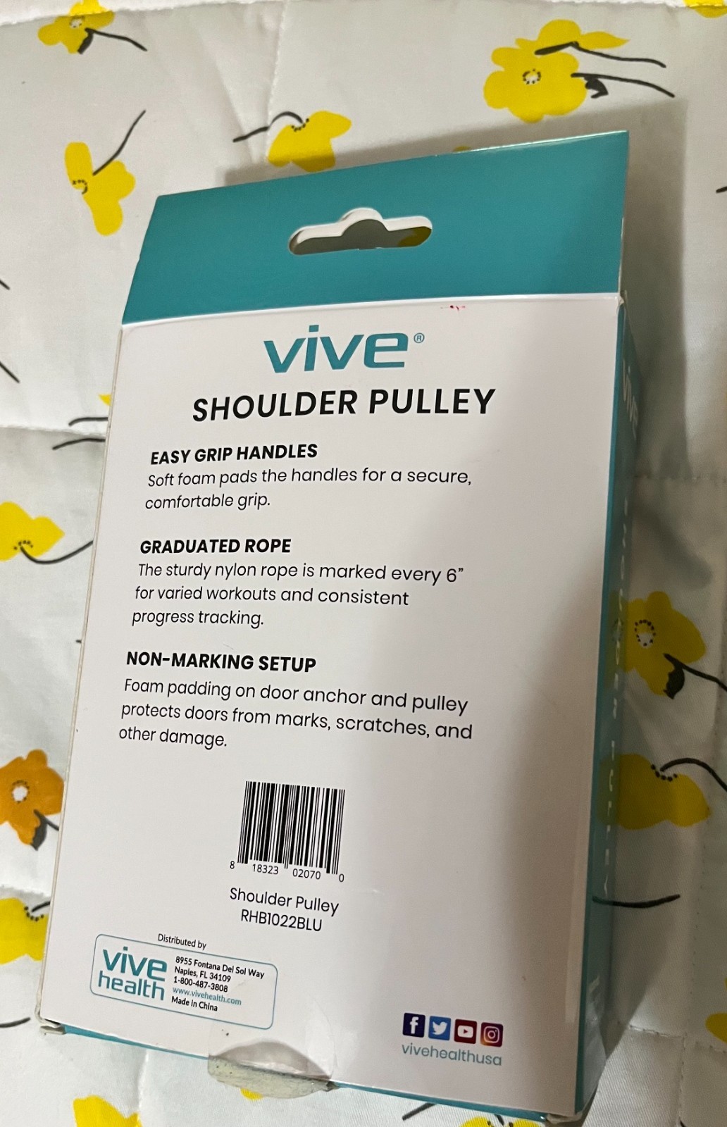 Shoulder Pulley for Physical Therapy – Rotator Cuff Pain Pulley System – over Do