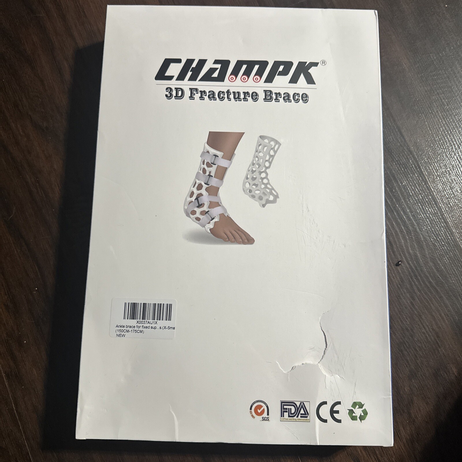 Ankle stabilizer for Foot Fractures, Ankle Sprains Champk XS 150cm-175cm