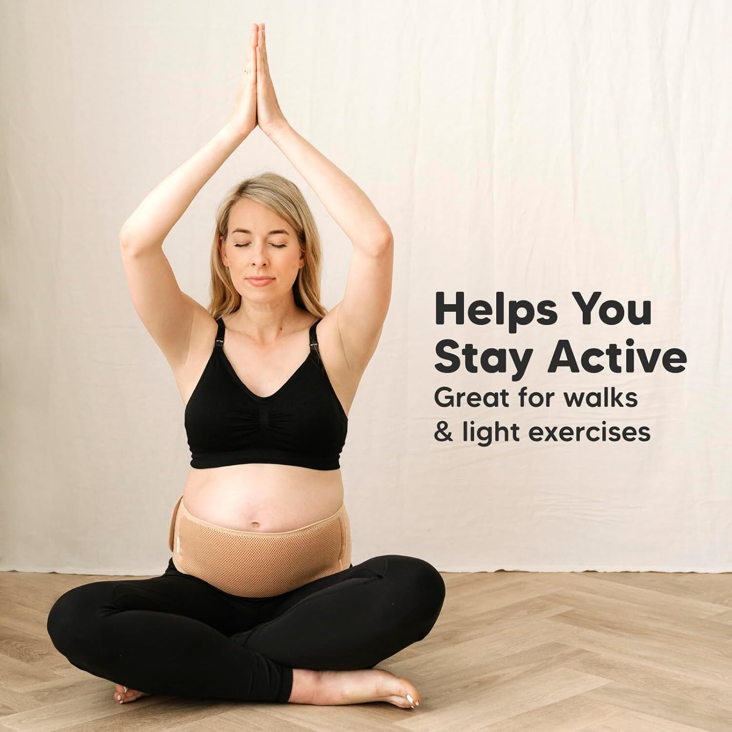 Faja prenatal ajustable y cómoda para soporte de espalda y pelvis