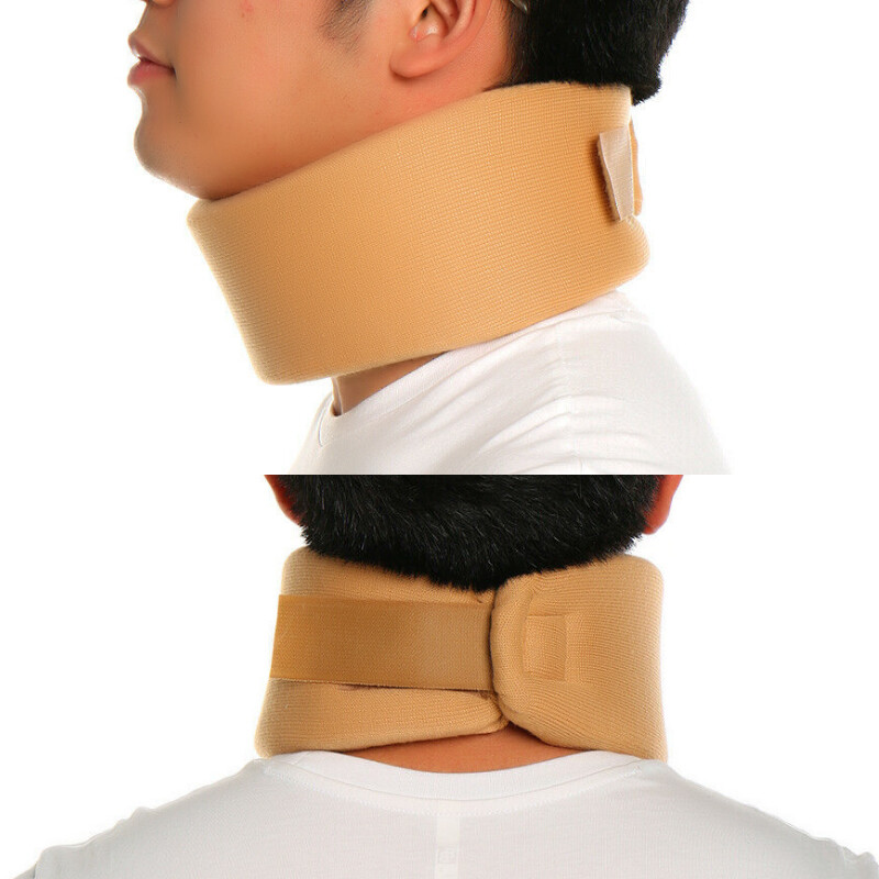 Adjustable Neck Brace Support Wrap Soft Foam Cervical Collar Neck Pain Relief