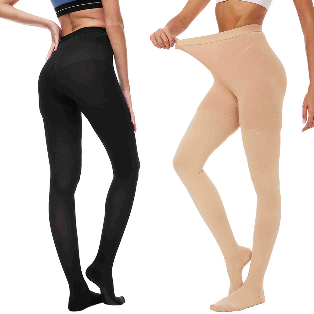 30-40 mmHg Compression Pantyhose Medical Stockings Tights Varicose Veins Edema