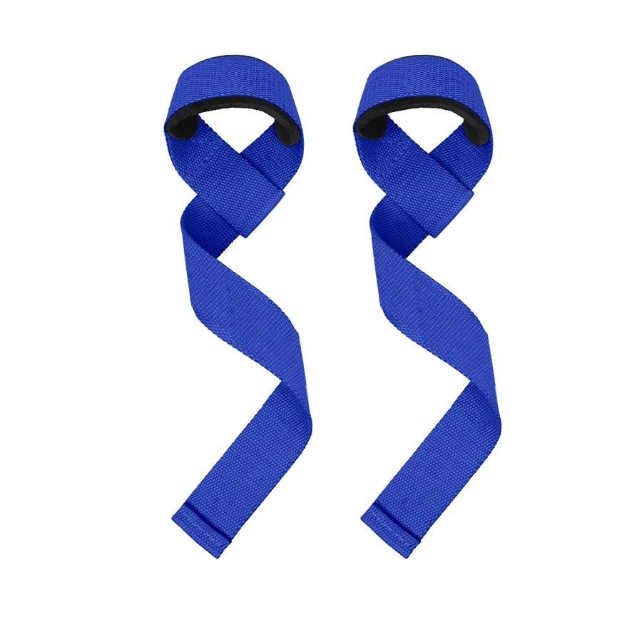 2pcs Weightlifting Wrist Straps Strength Training Adjustable Non-slip Gym Fitnes