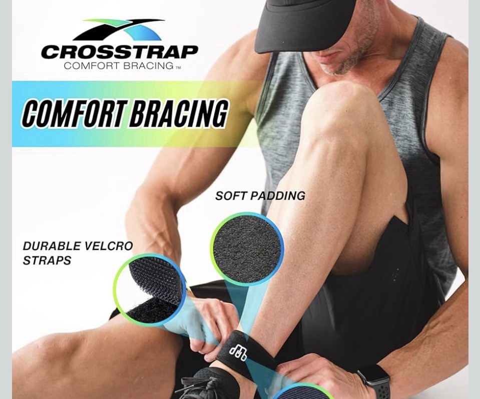 Achilles Strap – Ankle Support for Achilles Tendonitis Support Brace 2 Pack