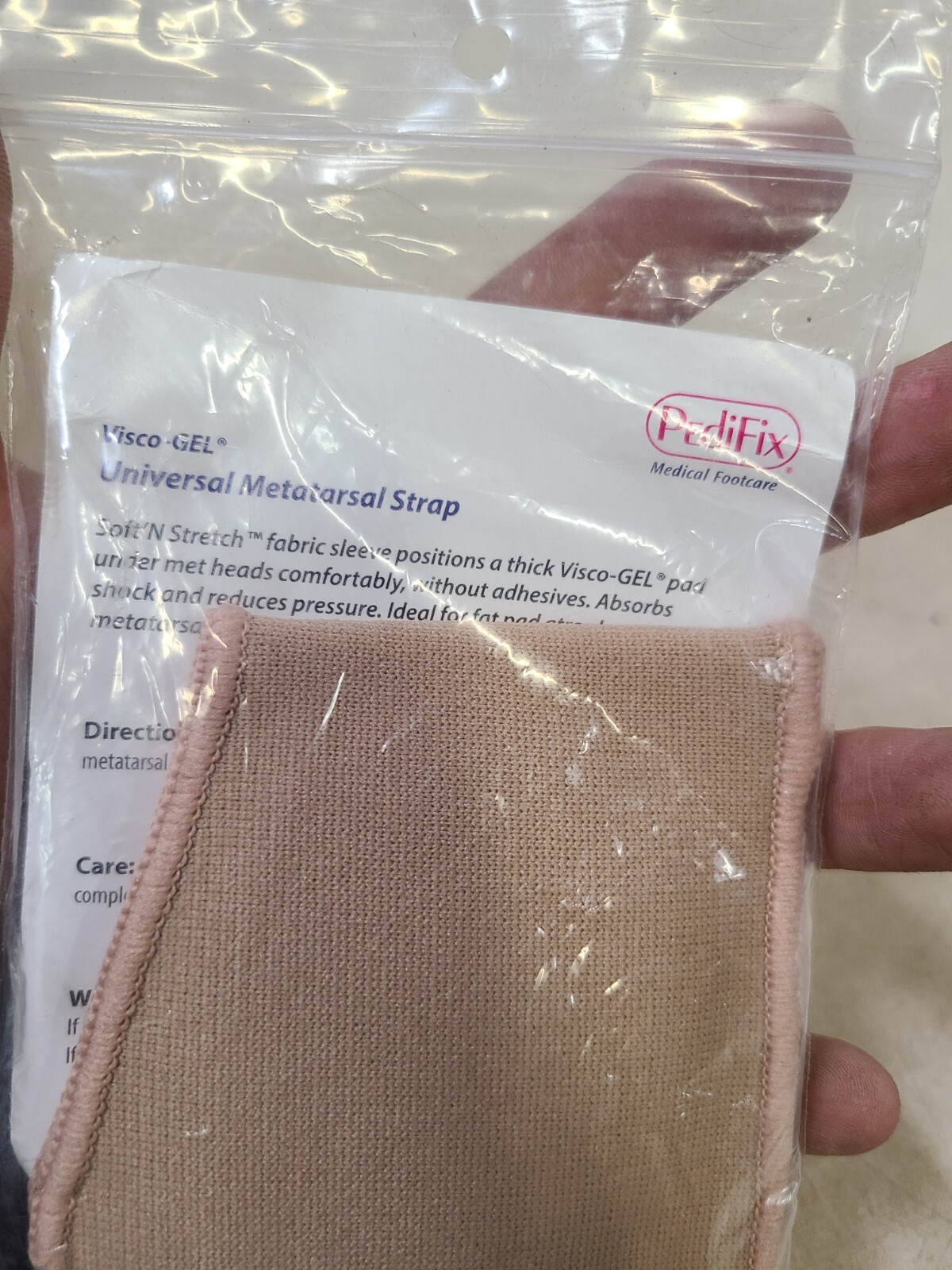 PediFix® Visco-GEL® Ball-of-Foot Protection Sleeve Small/Medium Right