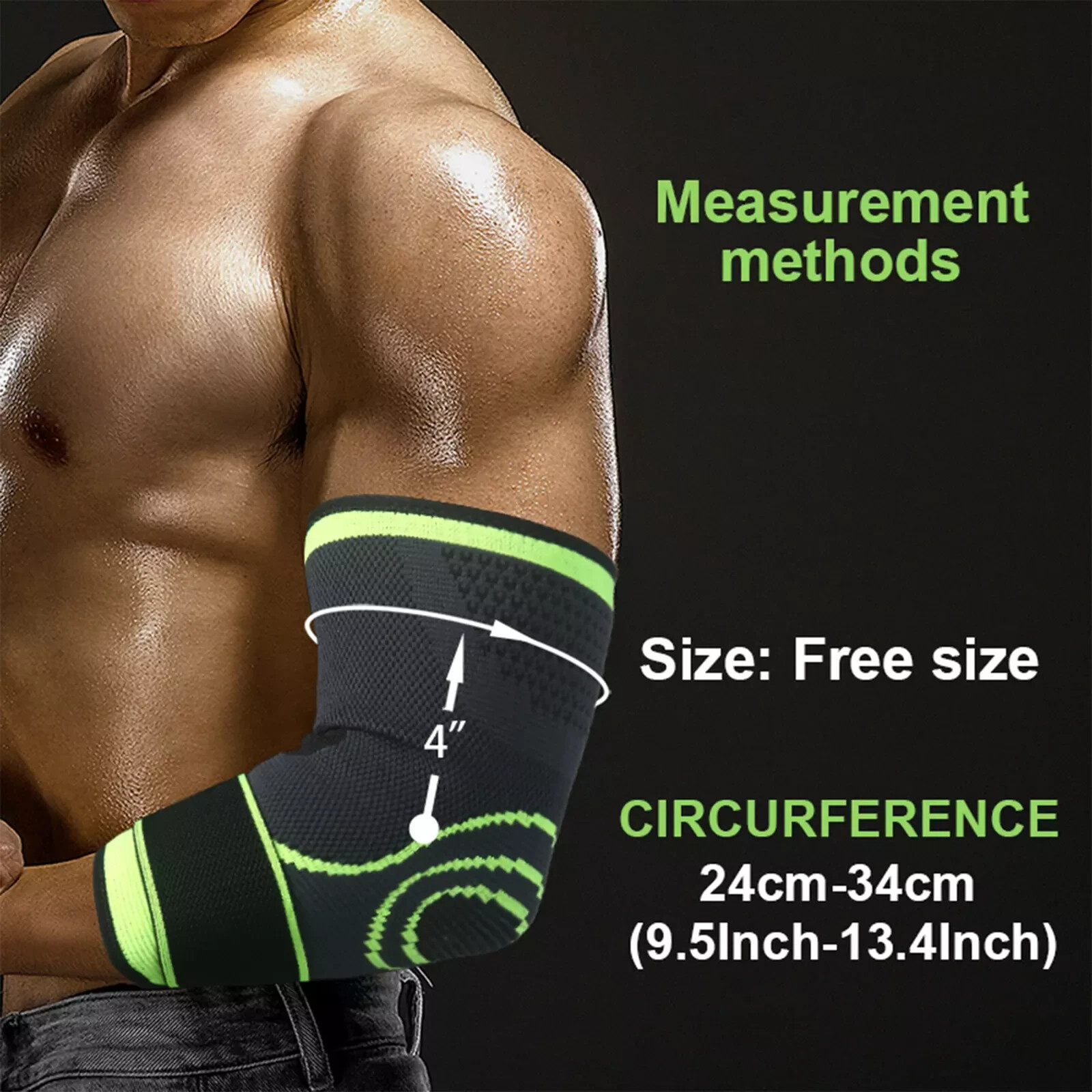 Codera Con Correa Para Tendinitis Mangas De Compresion Para Codo Ajustable Talla