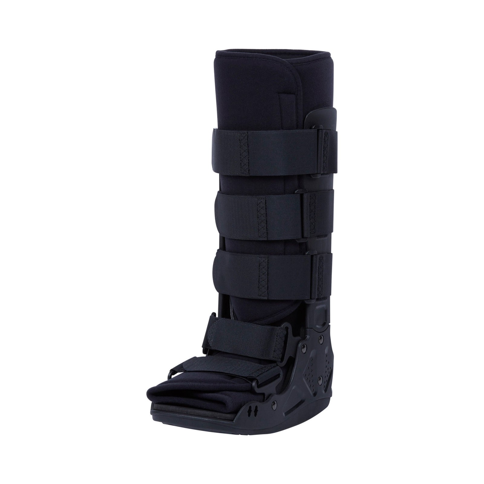 McKesson Black Walker Boot Small Hook and Loop for Either Foot 155-79-95493