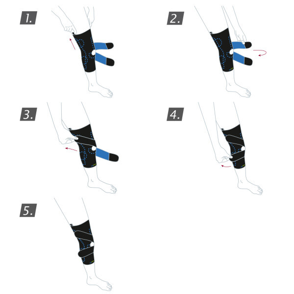 Actimove Sports Edition PF Knee Brace Lateral Support Simple Hinges Condyle Pads