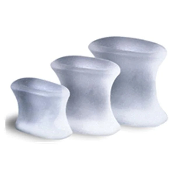 Silipos Gel Toe Spreaders Medium 11515 Toe Spacer Washable – Bag of 4