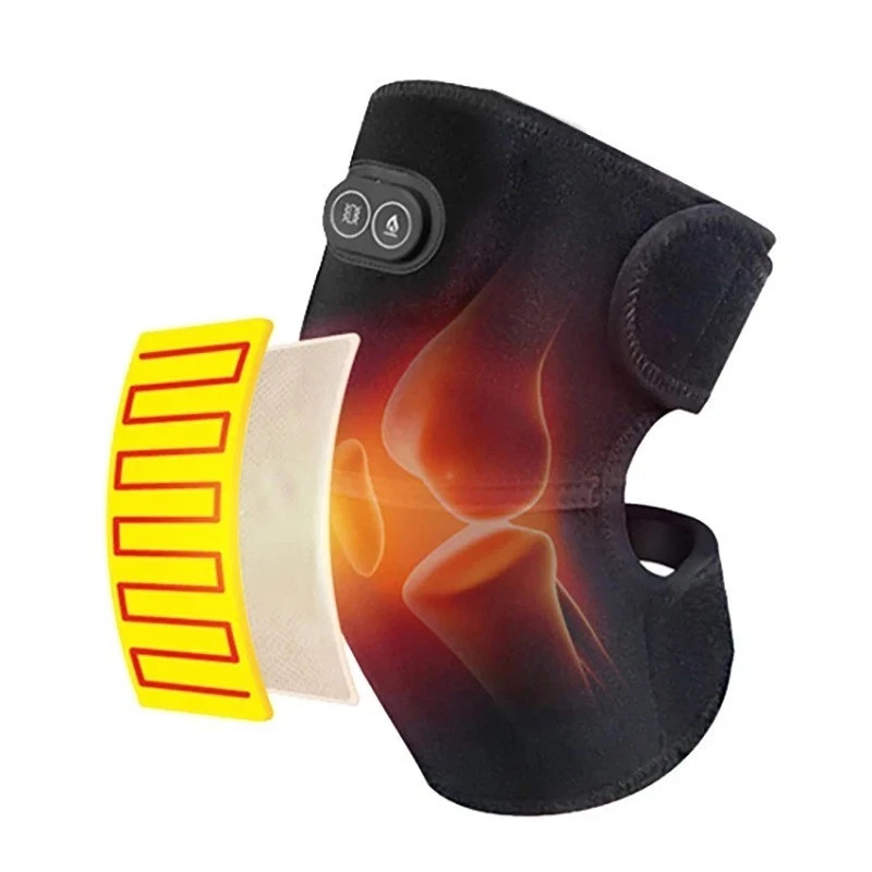 3 In 1 Electric Heated Shoulder Massager Brace with Vibration Joint Pain Relief
