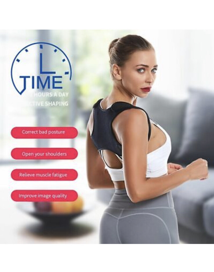 Posture Corrector Adjustable Back Support Men Women R-01