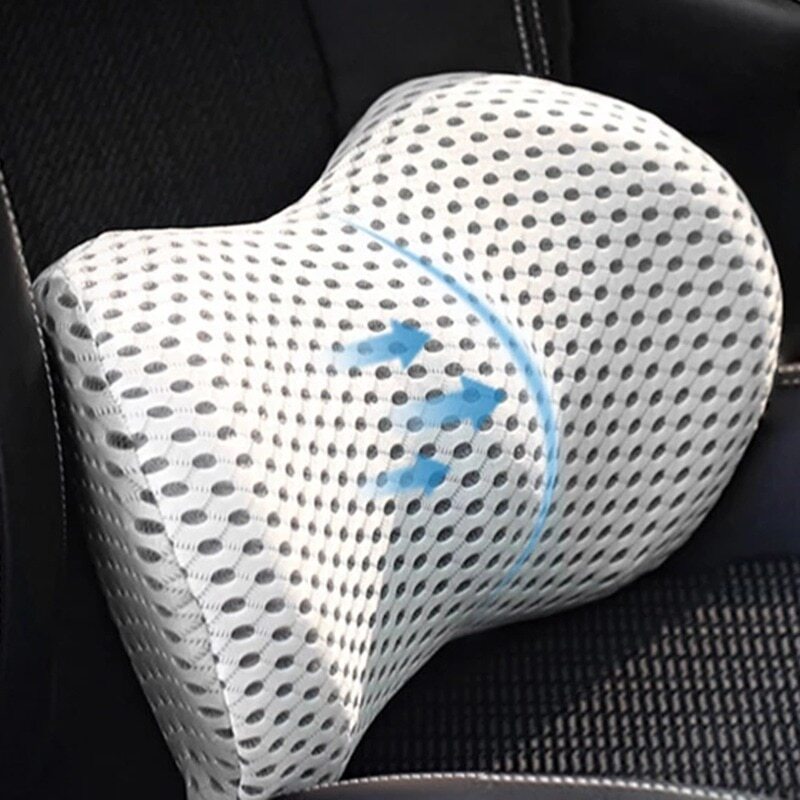 Car Seat Office Chair Massage Back Ventilate Cushion Pad Back Lumbar Cushion