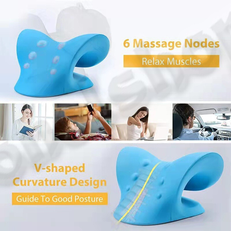 2 Neck Shoulder Stretcher Relaxer Cervical Chiropractic for pain relief Cervical