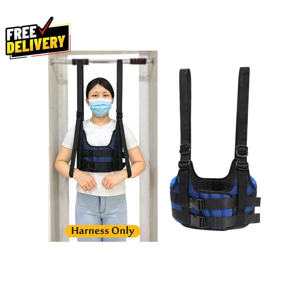 Back Stretcher Harness for Spinal Decompression Lumbar Traction Belt & Inversion