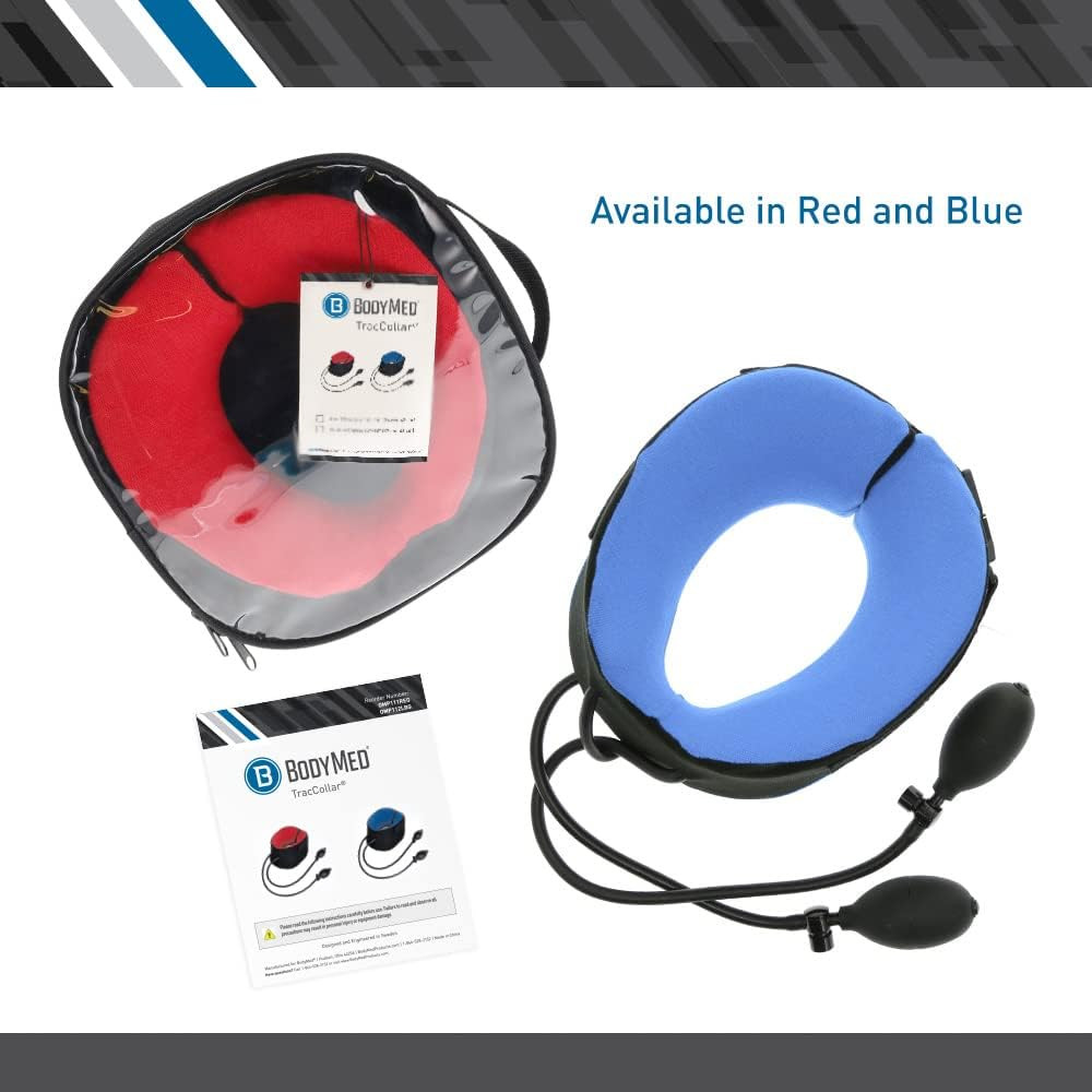 Traccollar Cervical Neck Traction Device, Small/Medium, Fits 14” to 16” Neck Siz