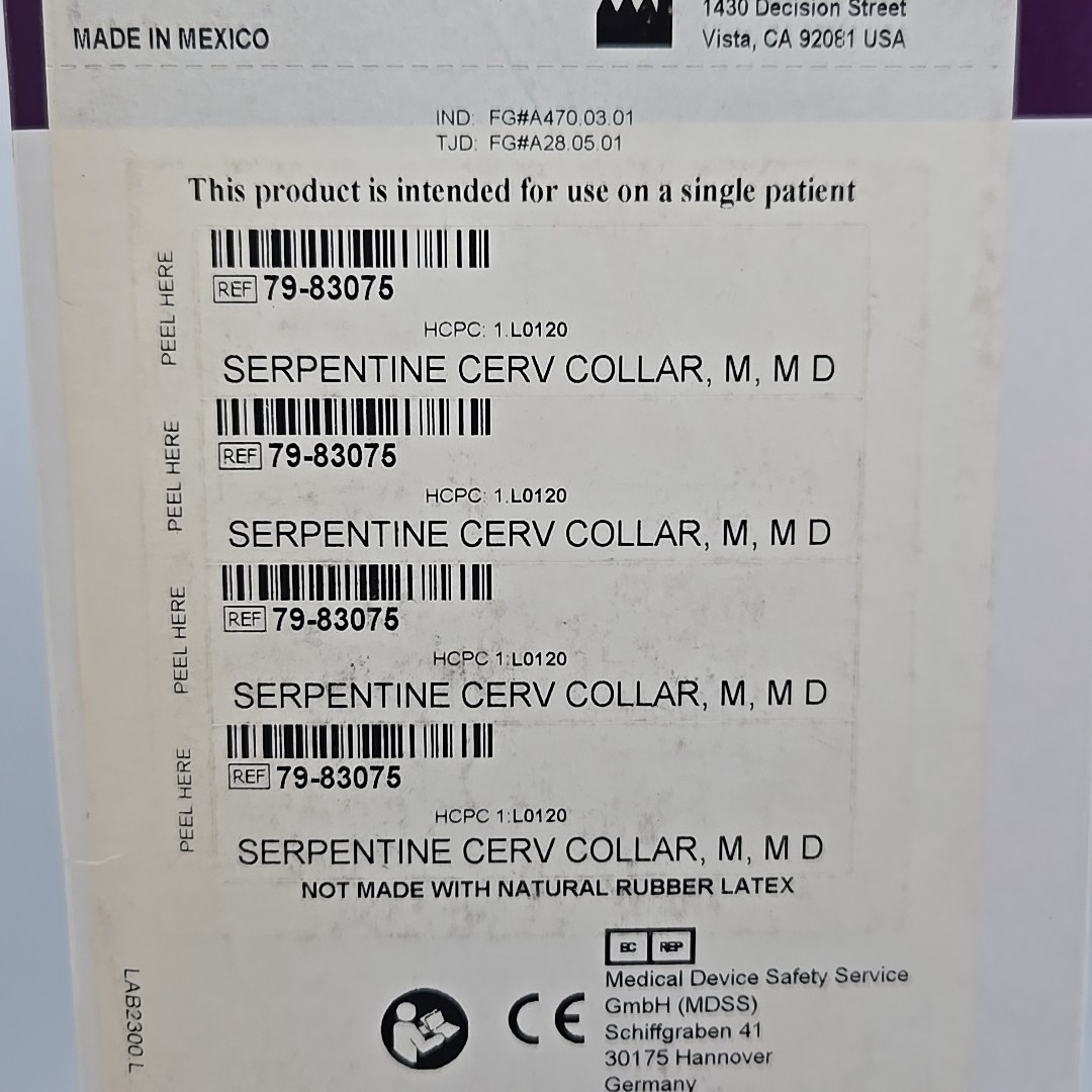ProCare 79-83075 Serpentine Cerv Collar, M