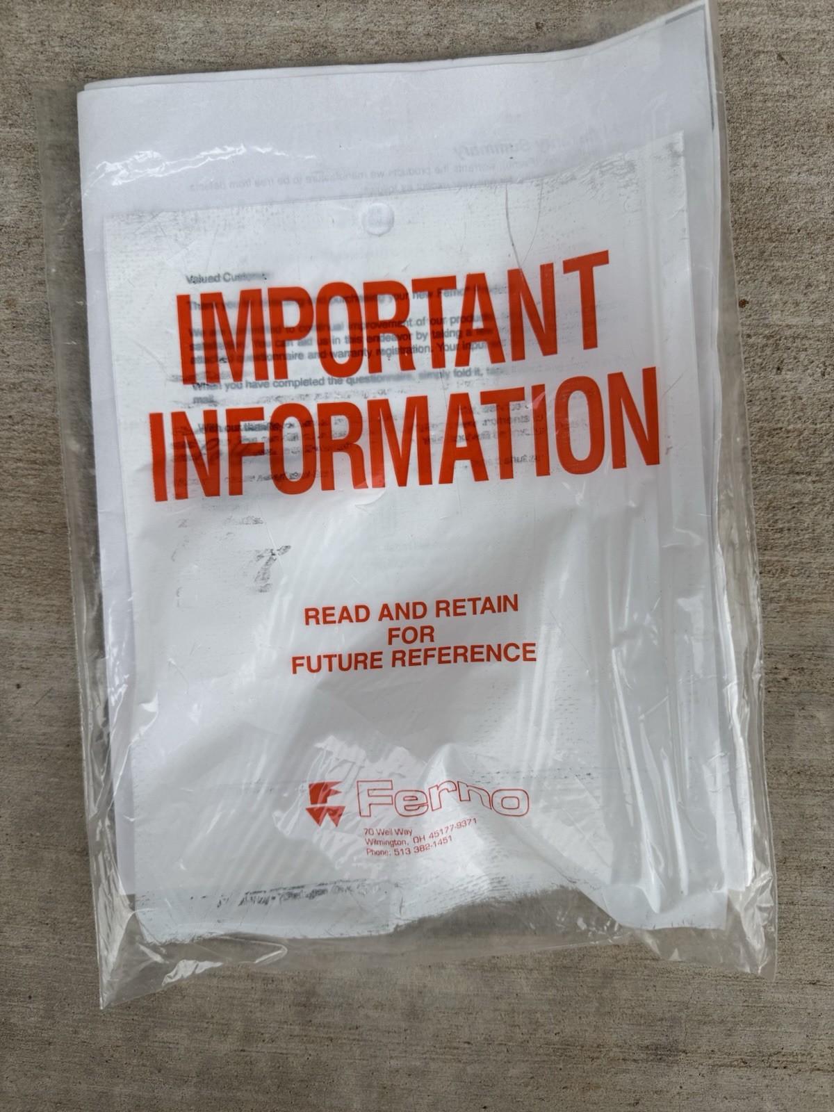 Ferno Ked Fernotrac Traction Splint Model 125 Without Carrying Bag