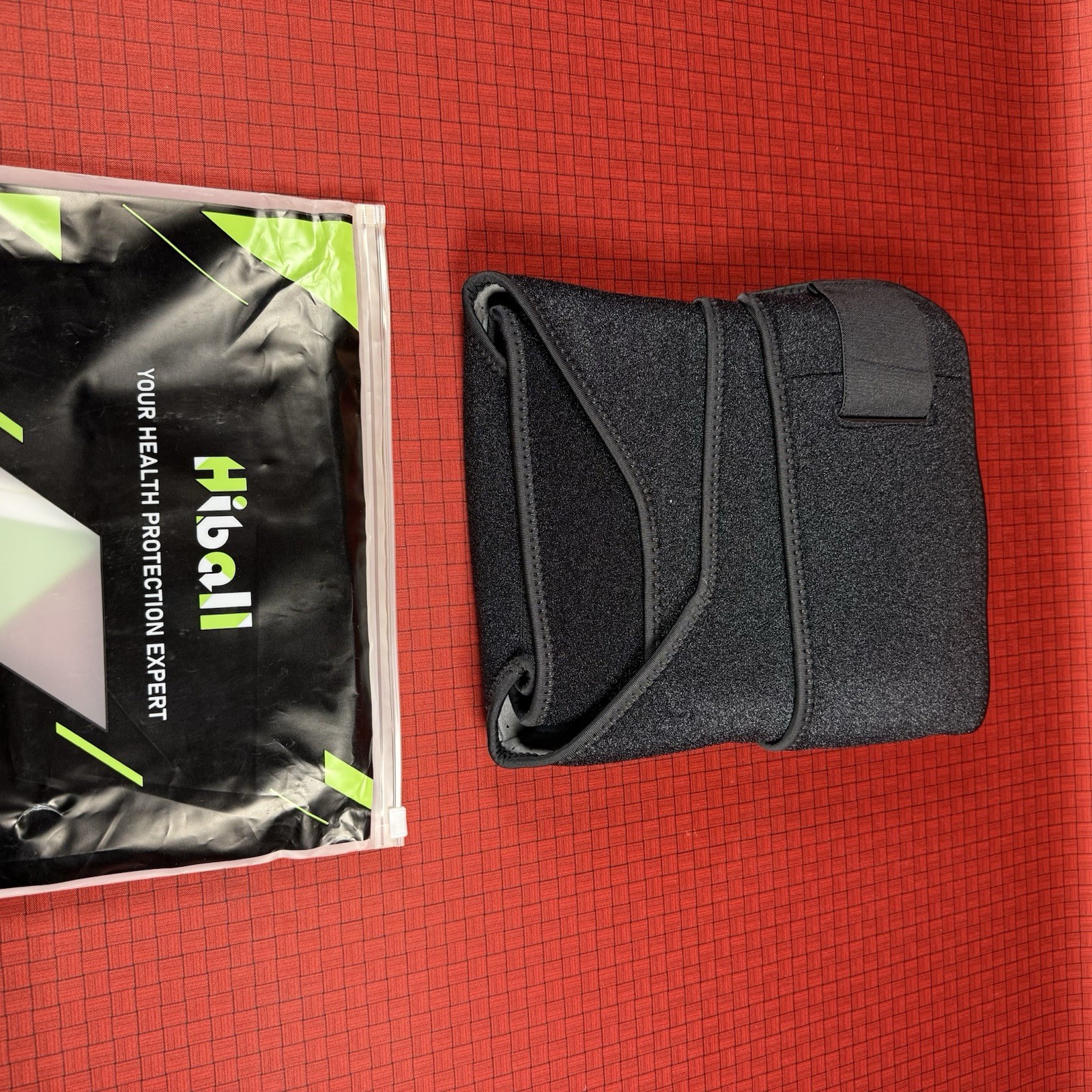 Hiball Adjustable Hip Brace, Groin & Hamstring Compression Wrap Right Side Black