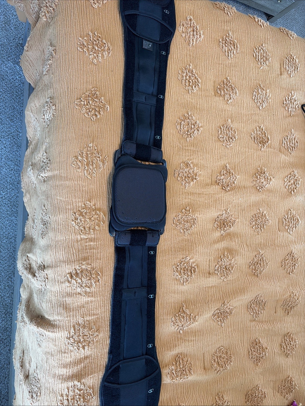 Aspen Horizon 627 Back Brace Black One Size Fits Most Adjustable Lumbar EUC