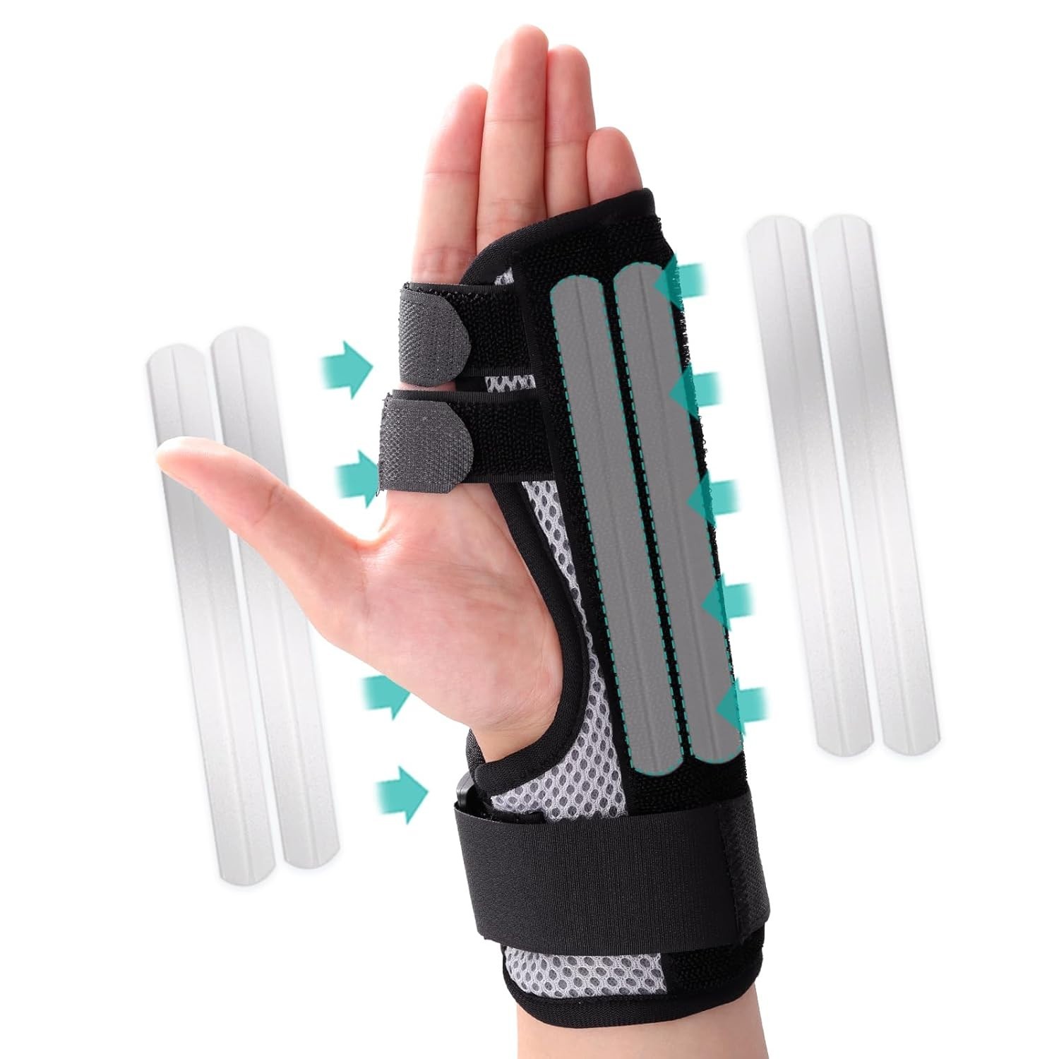 Hand Brace for Finger Injuries, Promotes Healing for Fractures and Arthritis