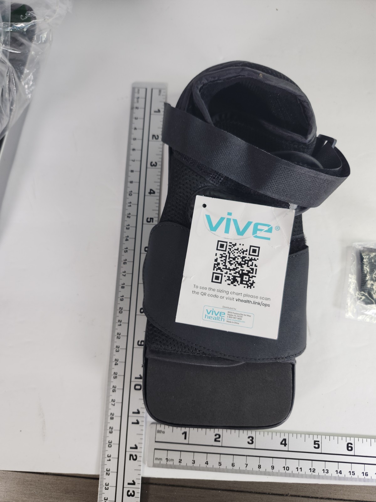 Vive Open Toe Square Toe Post Op Shoe Fracture Medical Shoe Unisex S LG NWT