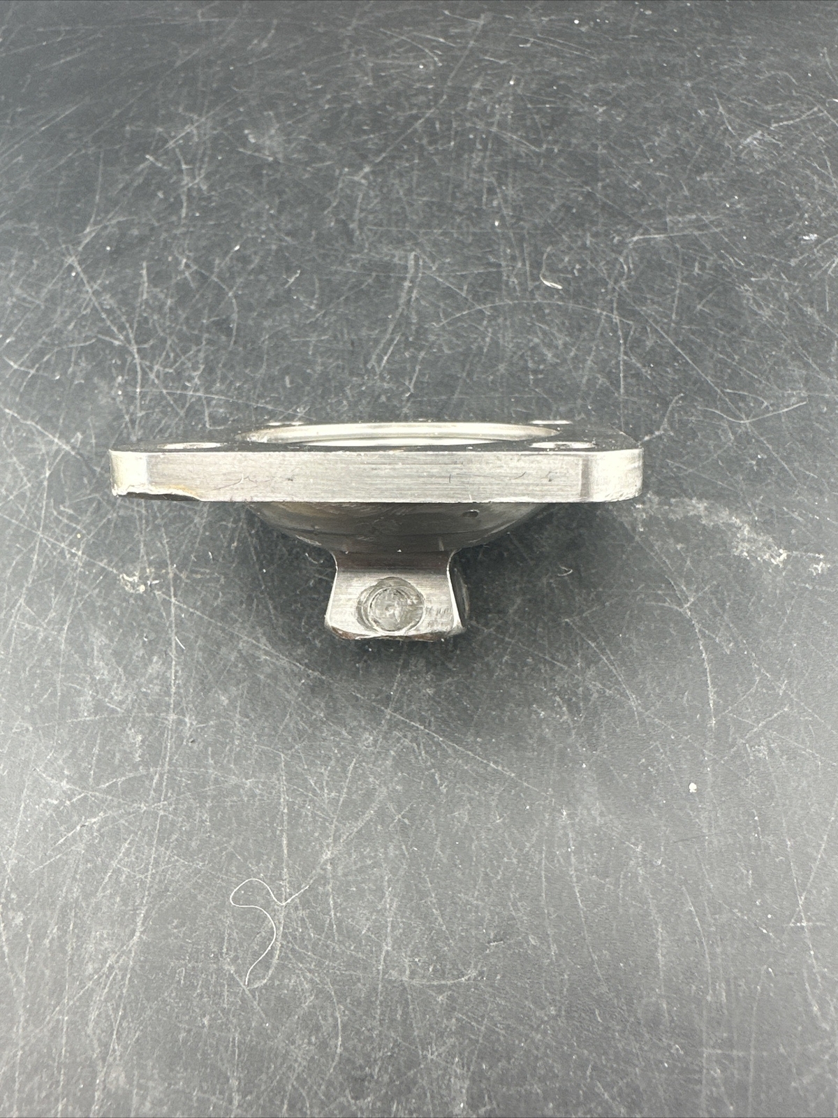 Prosthetic 4 Hole Plate Adapter Component.