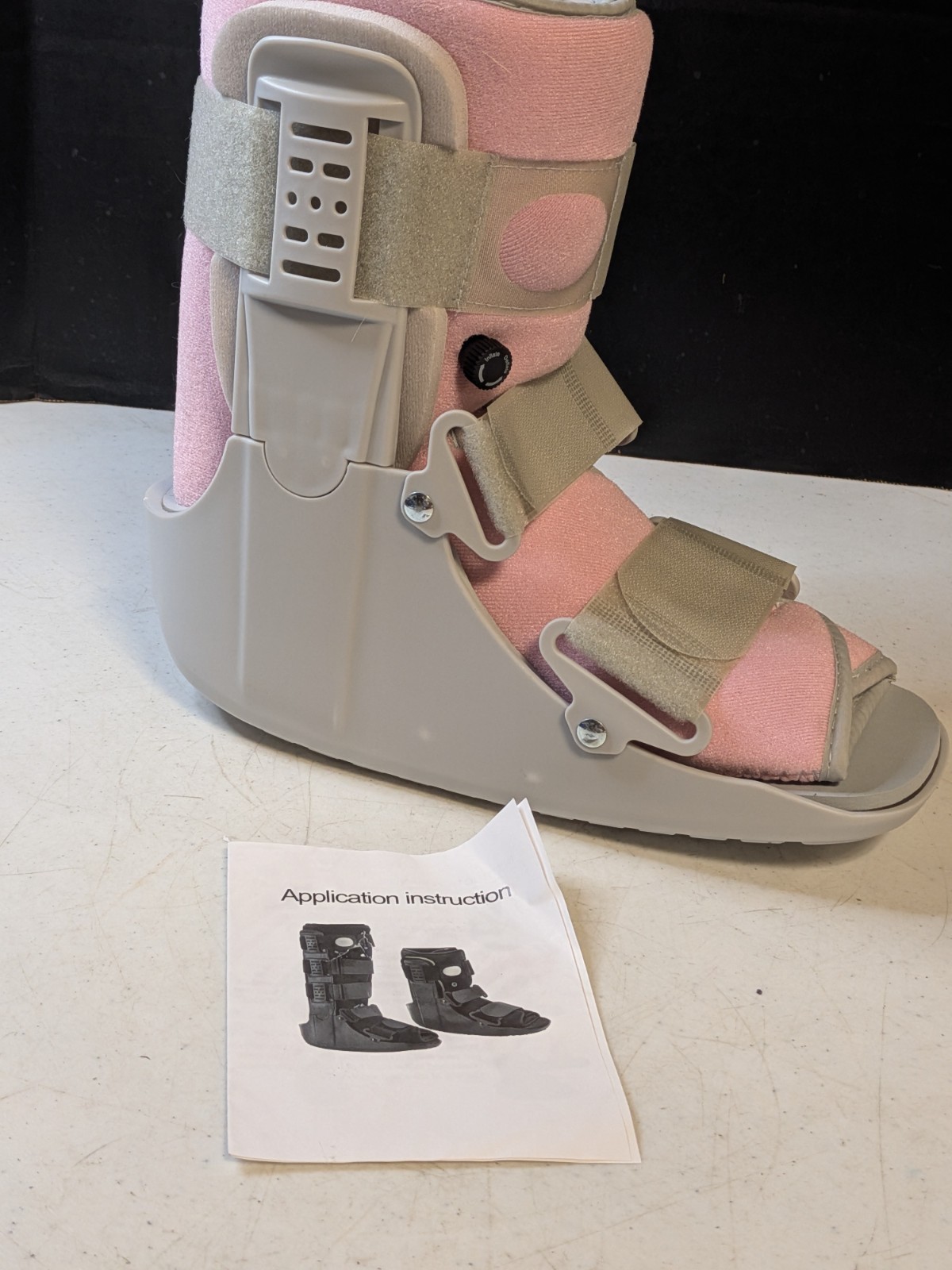 Jewlri Walking Boot for Broken Foot, Air Cam Walker Boot for Foot Injury Adju..
