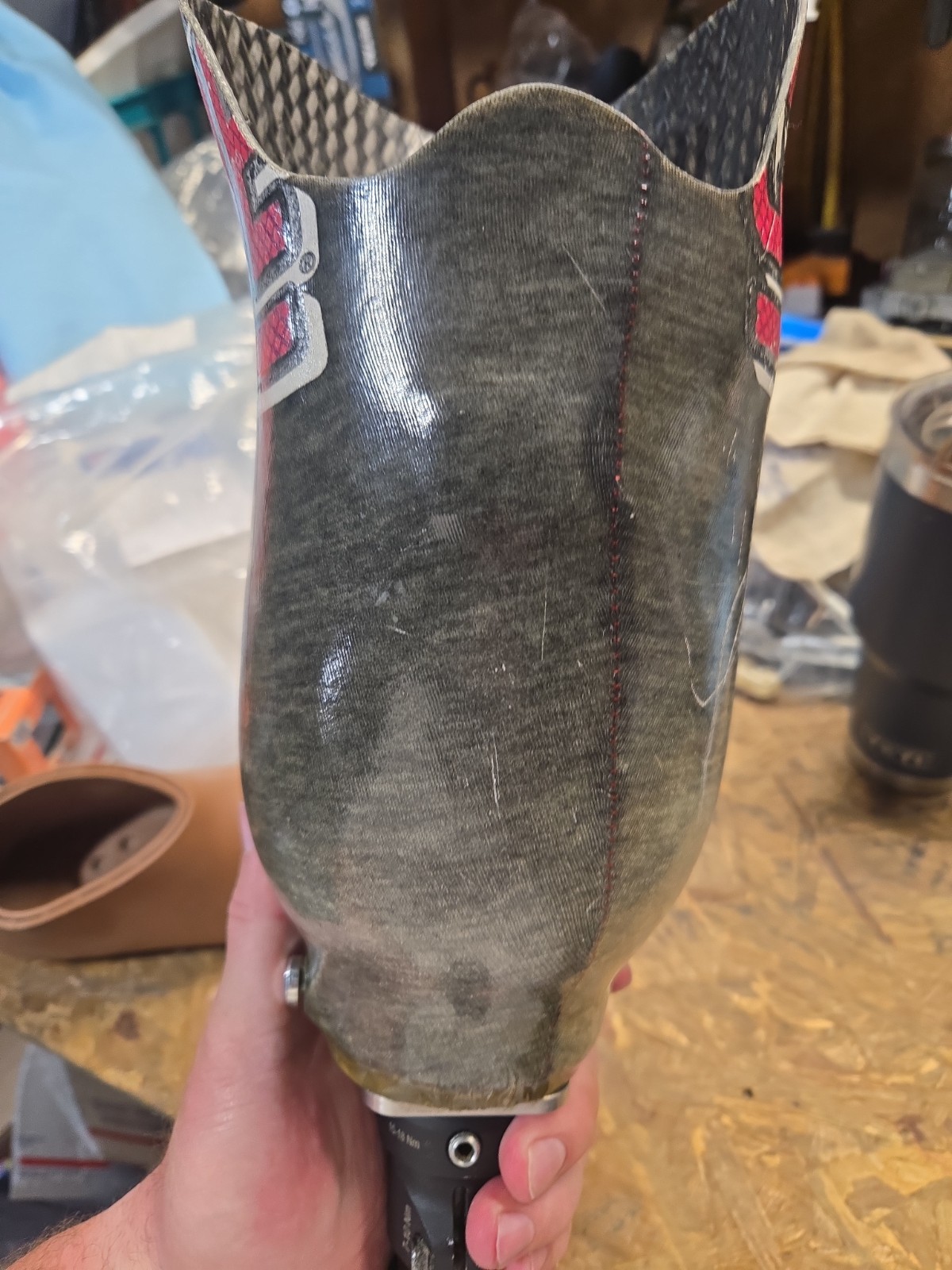 Trulife 165kg Below The Knee Prosthetic OSSUE Balanced Carbon Fiber Foot SZ 30