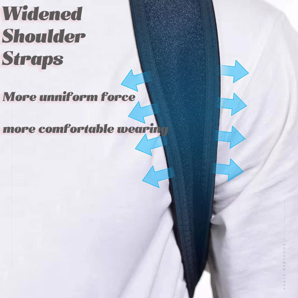 For Men Women Adjustable Posture Corrector Low Back Support Shoulder Brace Belt