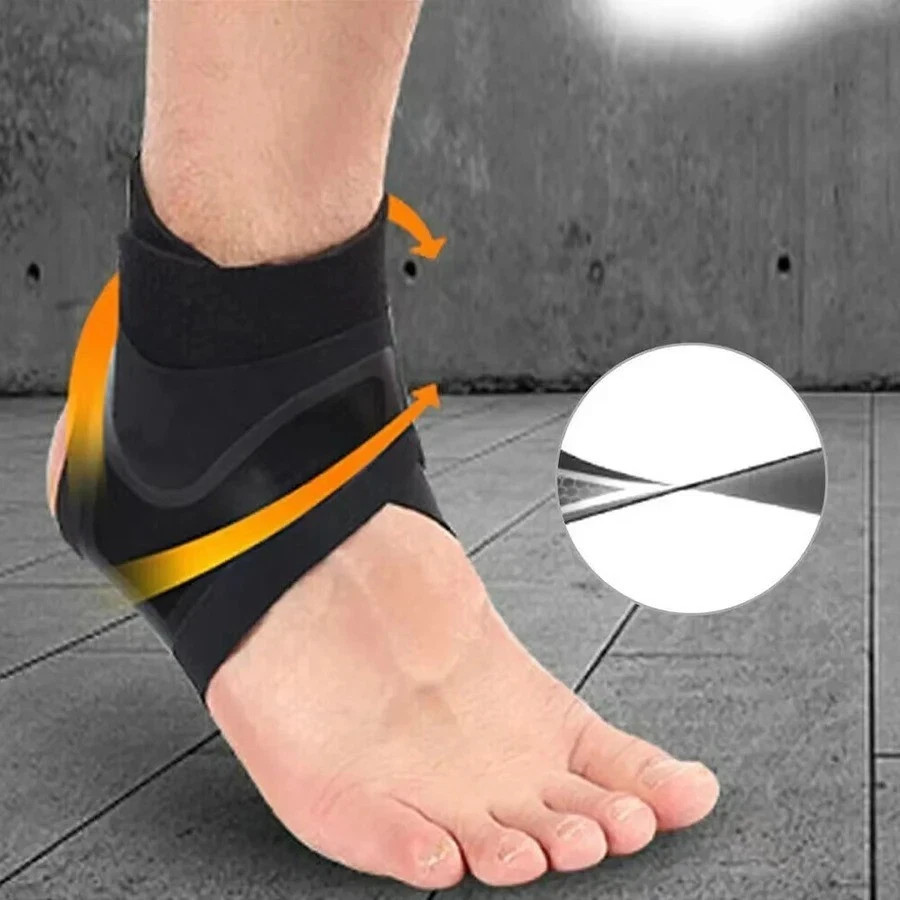 Ankle Brace Support Compression Sleeve Pain Relief Plantar Fasciitis Foot Wrap
