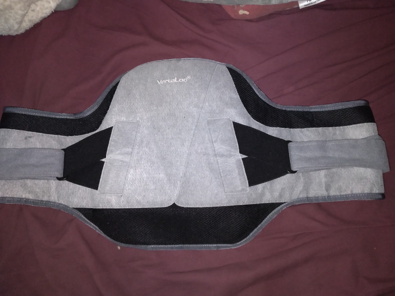 xxL VertaLoc Flex Fit Back Brace Model VL304LSOFF Lumbar-Sacral System upto 56″