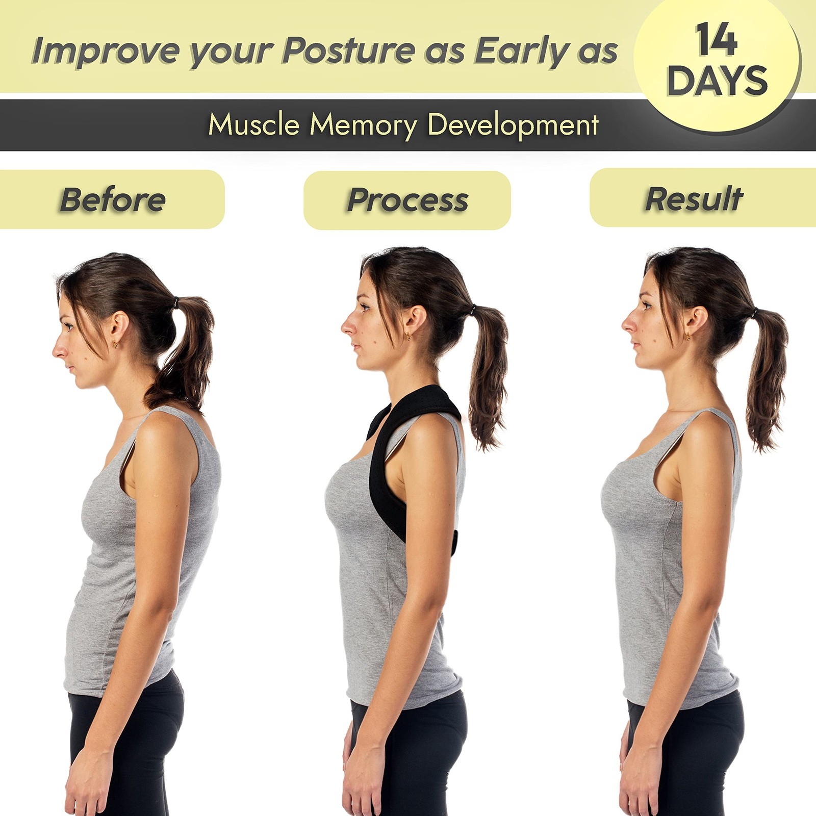 [Value Pack] Cervical Neck Traction Device, Neck Stretcher and Posture Correc…