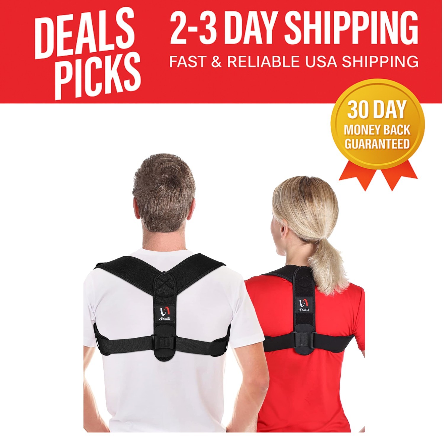 High-Quality Posture Corrector – Perfect Support for Back, Neck & Shoulders