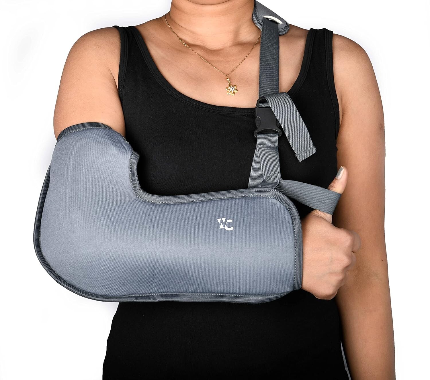 NEW! Arm Sling Shoulder Injury Elbow &Thumb Support Plaster protector Brace US!