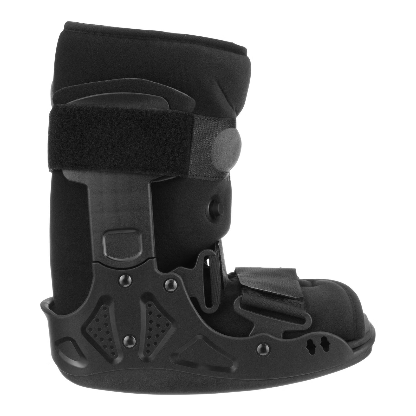 McKesson Black Air Walker Boot Small Hook and Loop for Either Foot 155-79-95523