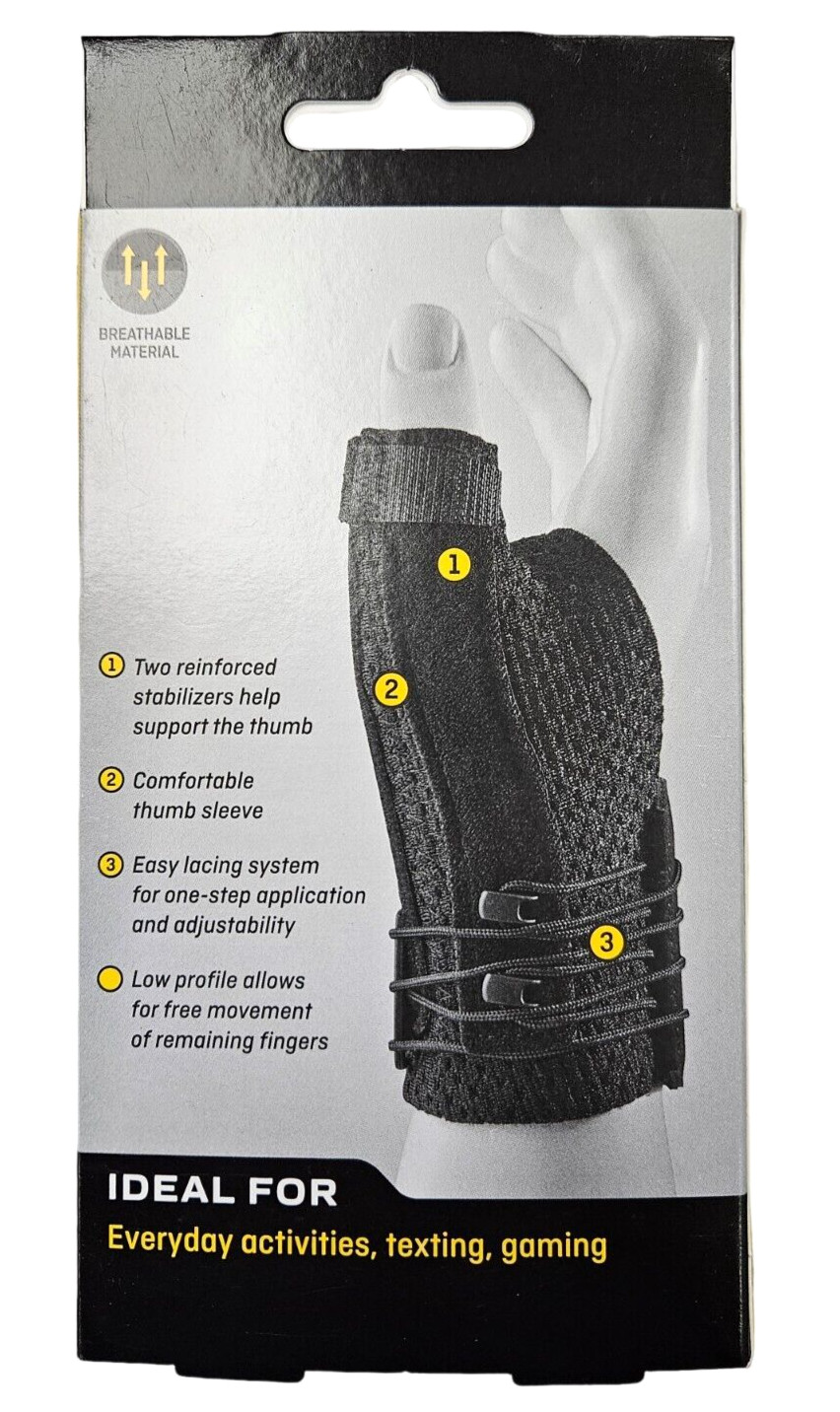 Futuro THUMB Stabilizer Deluxe LARGE / XL – 1 MODERATE stabilizer black