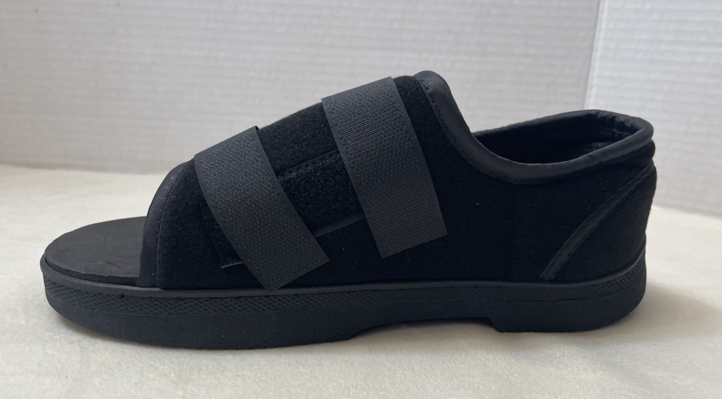 Darco Softie Post Op Surgical Shoe Womens Medium Black STW2B Healing