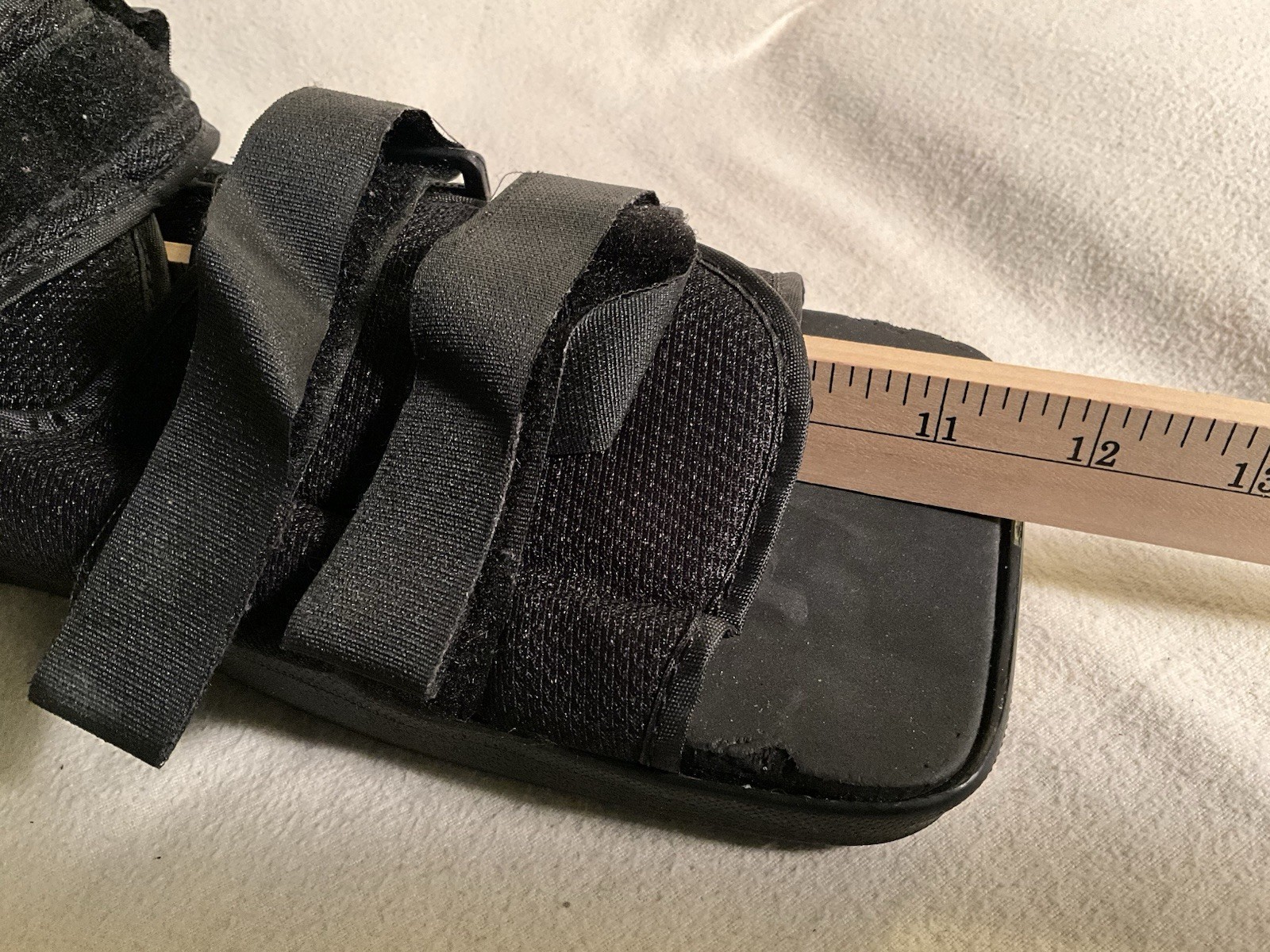 Post-Op Square Toe Foot Surgery Support Adjustable Size M Unisex Right Or Left