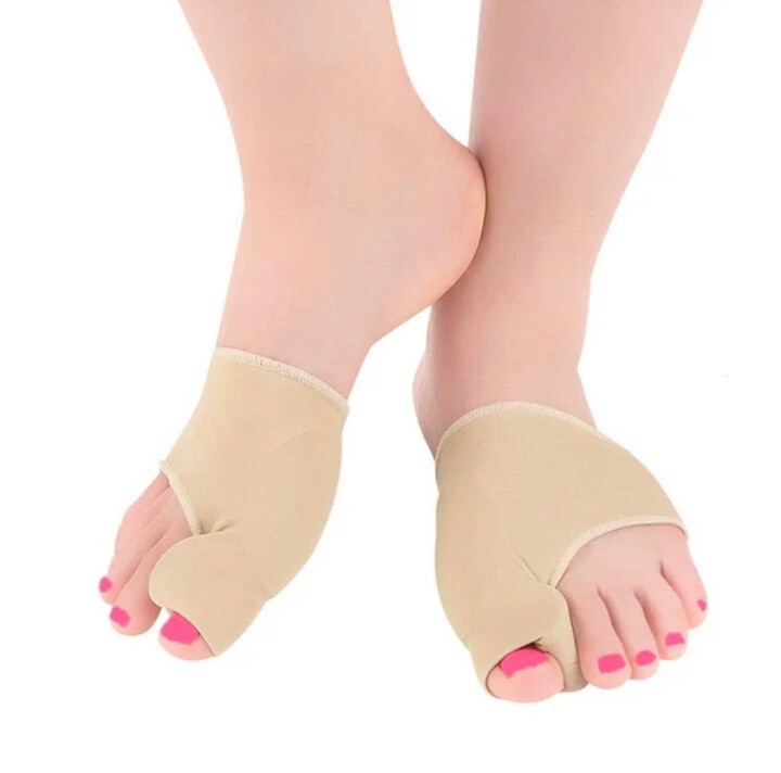 🦶 2pcs/1pair Stretch Big Toe Separator Foot Bunion Corrector Overlapping