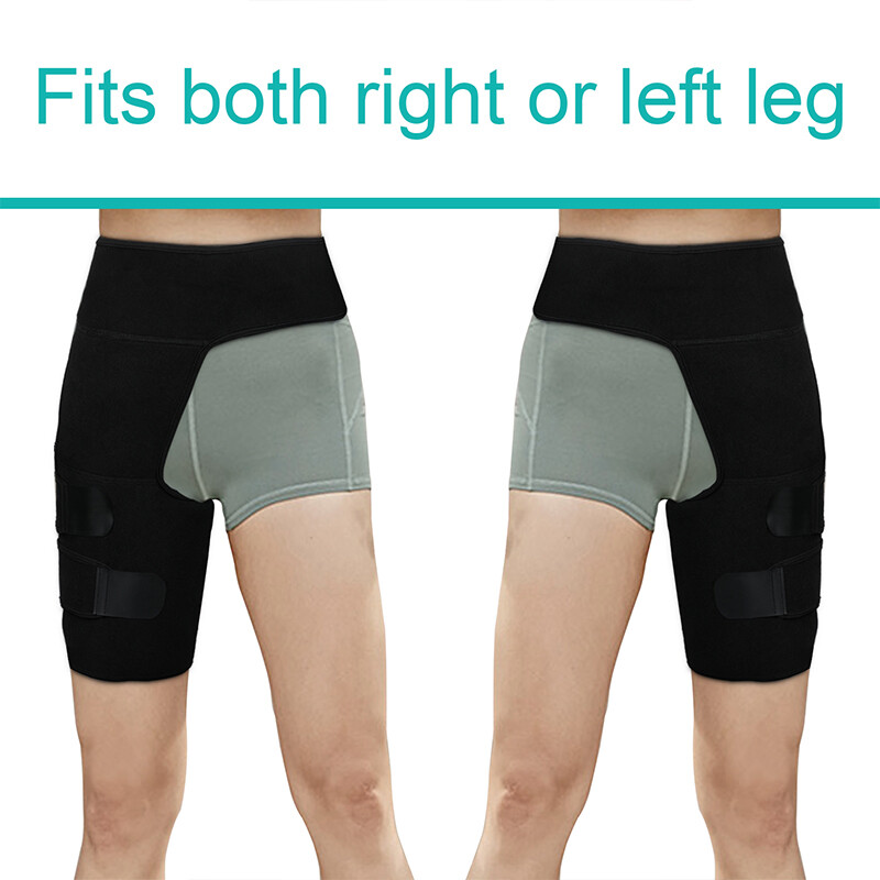 Copper Brace Compression Groin Thigh Sleeve Hip Support Wrap for Sciatic Nerve