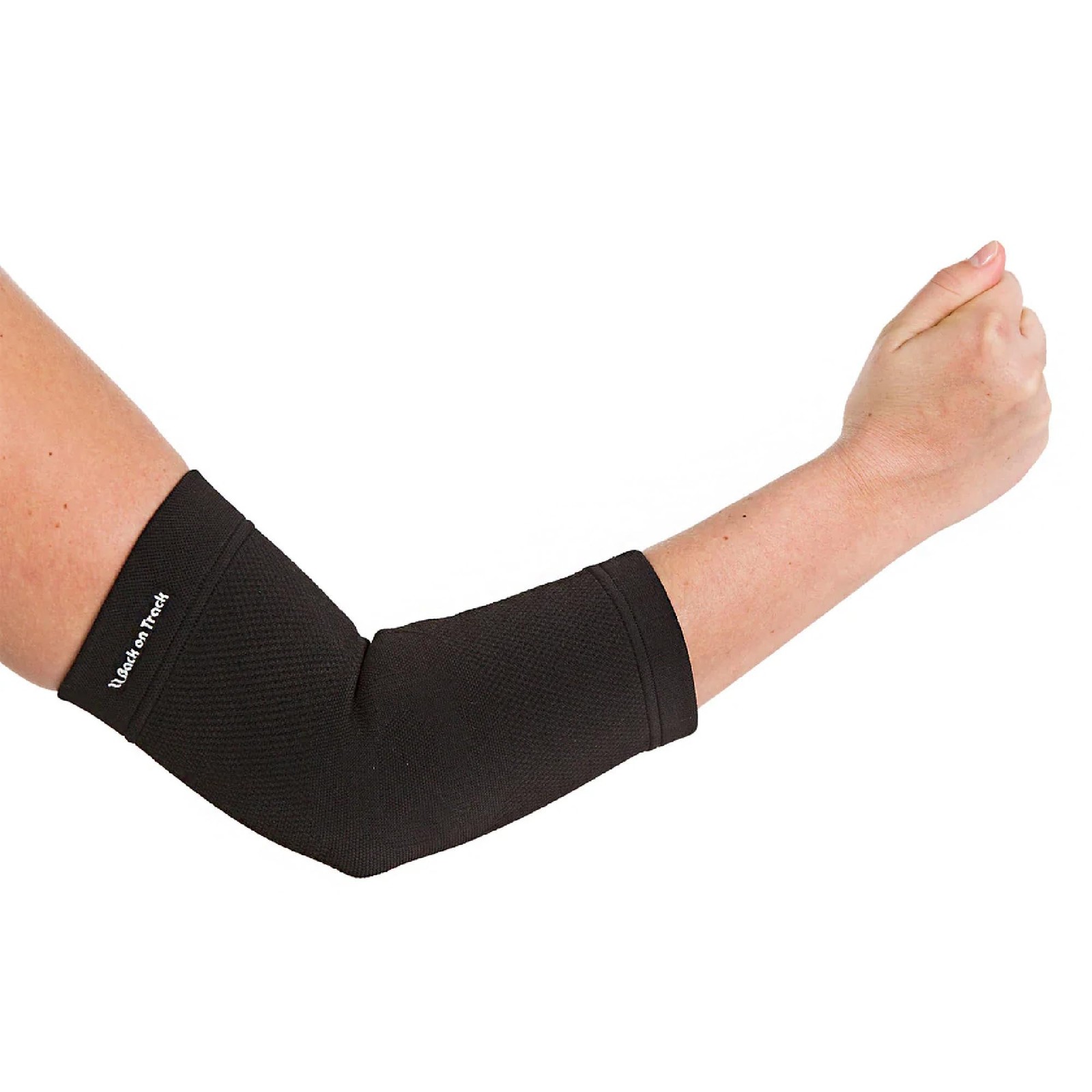 1 PCS Physio Elbow Brace 4Way Stretch 1207 Support Sleeve Black Medium