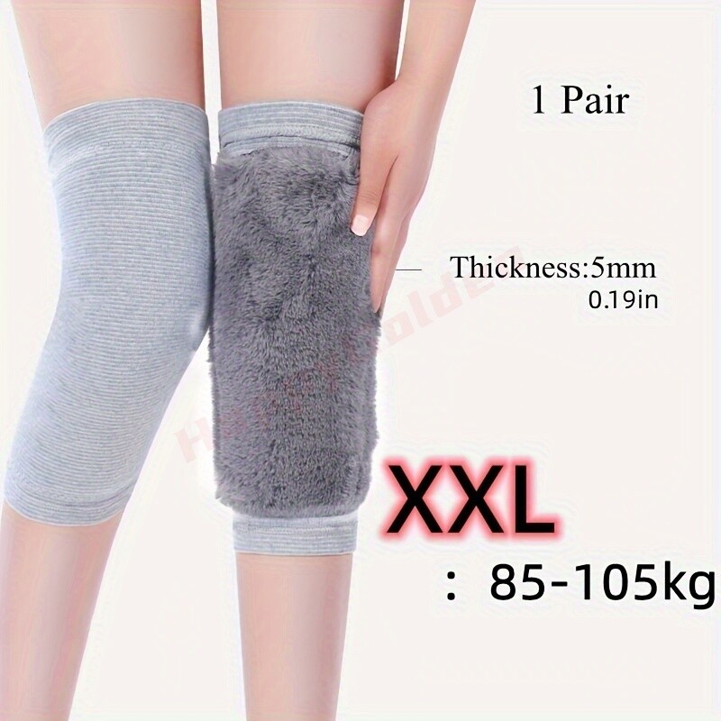 Winter Warm Knee Pads Women Men Elderly Cold Leg Arthritis Kneepad Knee Support