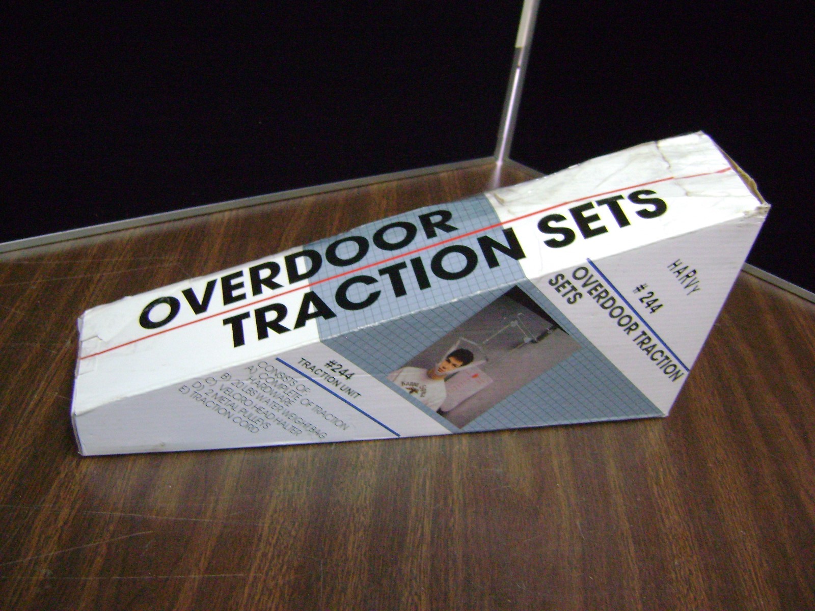 Cervical Kit Harvy Traction Set Over Door Overdoor Part # 244 NIB