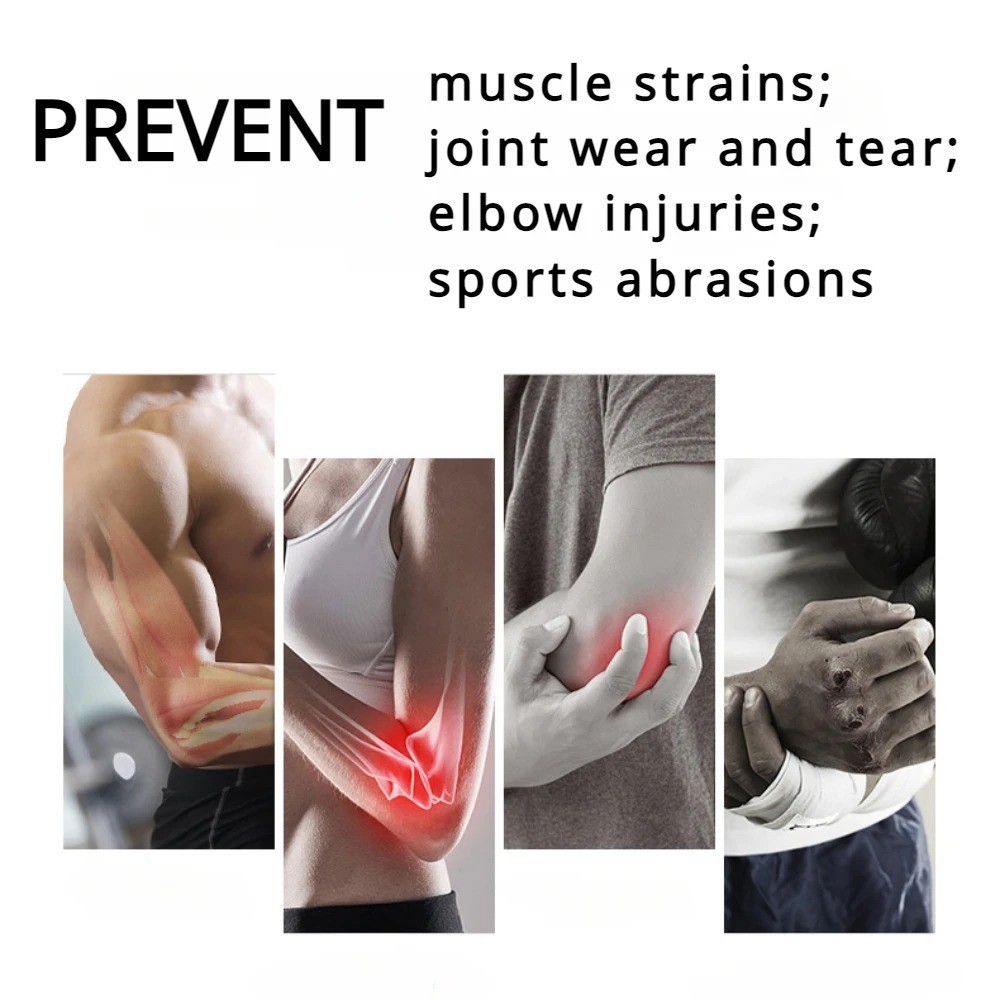 Elbow Brace Compression Support Sleeve Arthritis Tendonitis Arm Joint Pain US