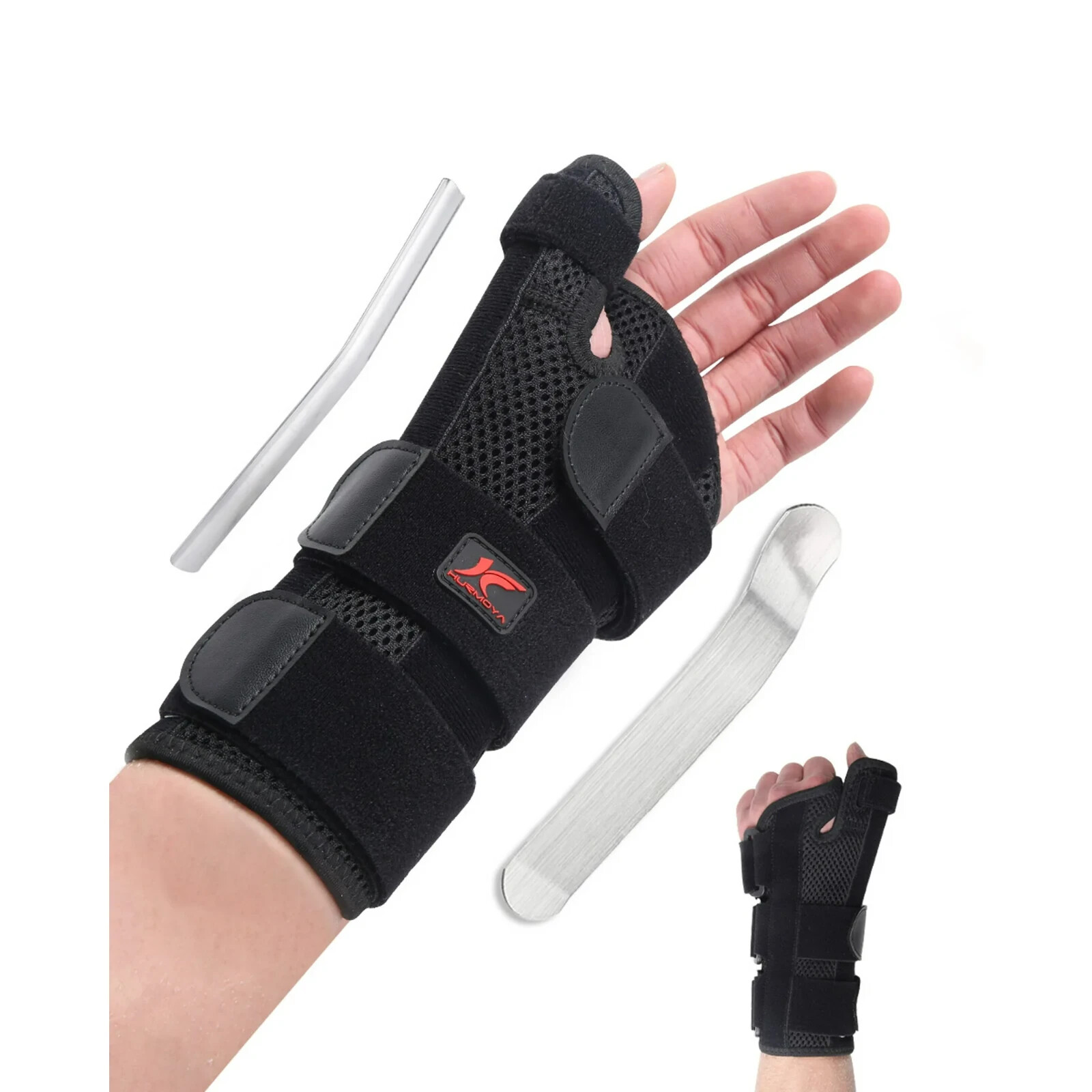 Wrist Brace Thumb Spica Splint Support for Carpal Tunnel Left Hand Medium size